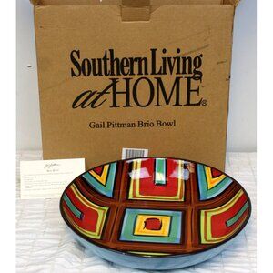 Southern Living Gail Pittman Brio Bowl 40894 Stoneware Serving Pasta Large Salad